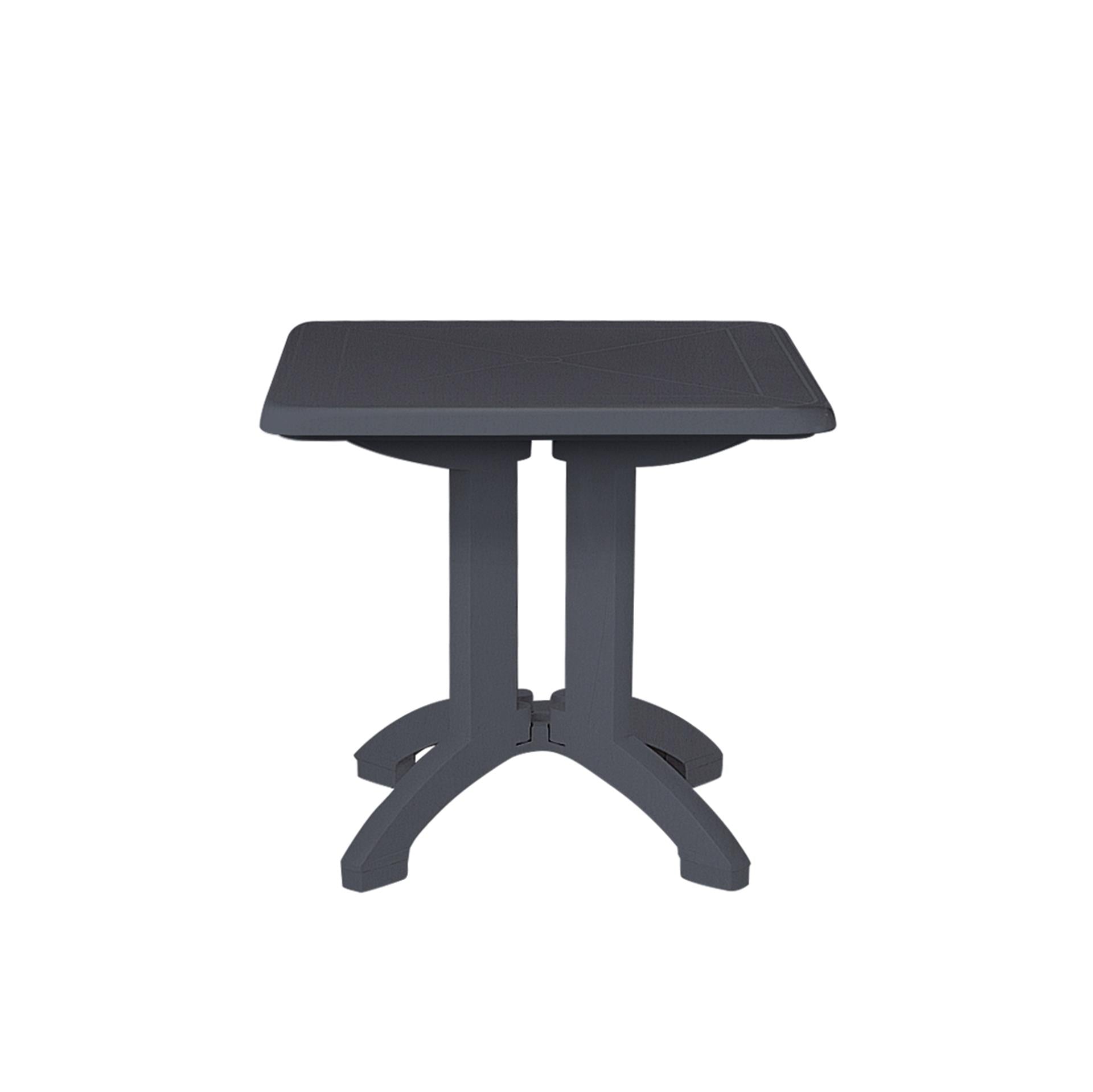 Grosfillex Vega Tisch 80x80cm Anthrazit