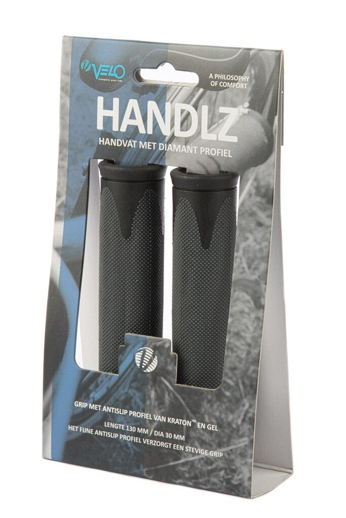 Velo Handle kraton gel.schwarz grau 2x130 auf Karte