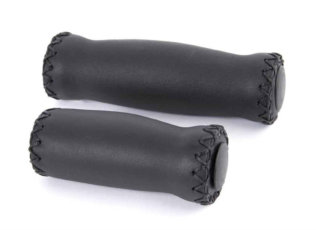 Velo Handle Leder 92 127mm Schwarz (Paar)