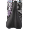 Velo-Sattel Plush Sport VL-3011 schwarz