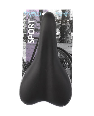 Velo-Sattel Plush Sport VL-3011 schwarz grau