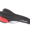 Velo-Sattel Plush Sport VL-3011 schwarz rot