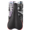 Velo-Sattel Plush Sport VL-3011 schwarz rot