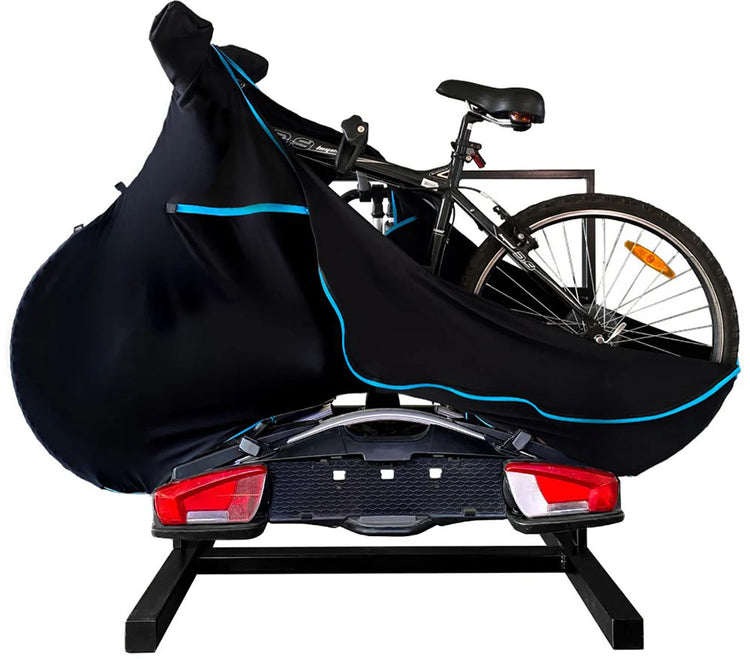 Velosock schwarze E-MTB-Fahrradabdeckung für Fahrradträger