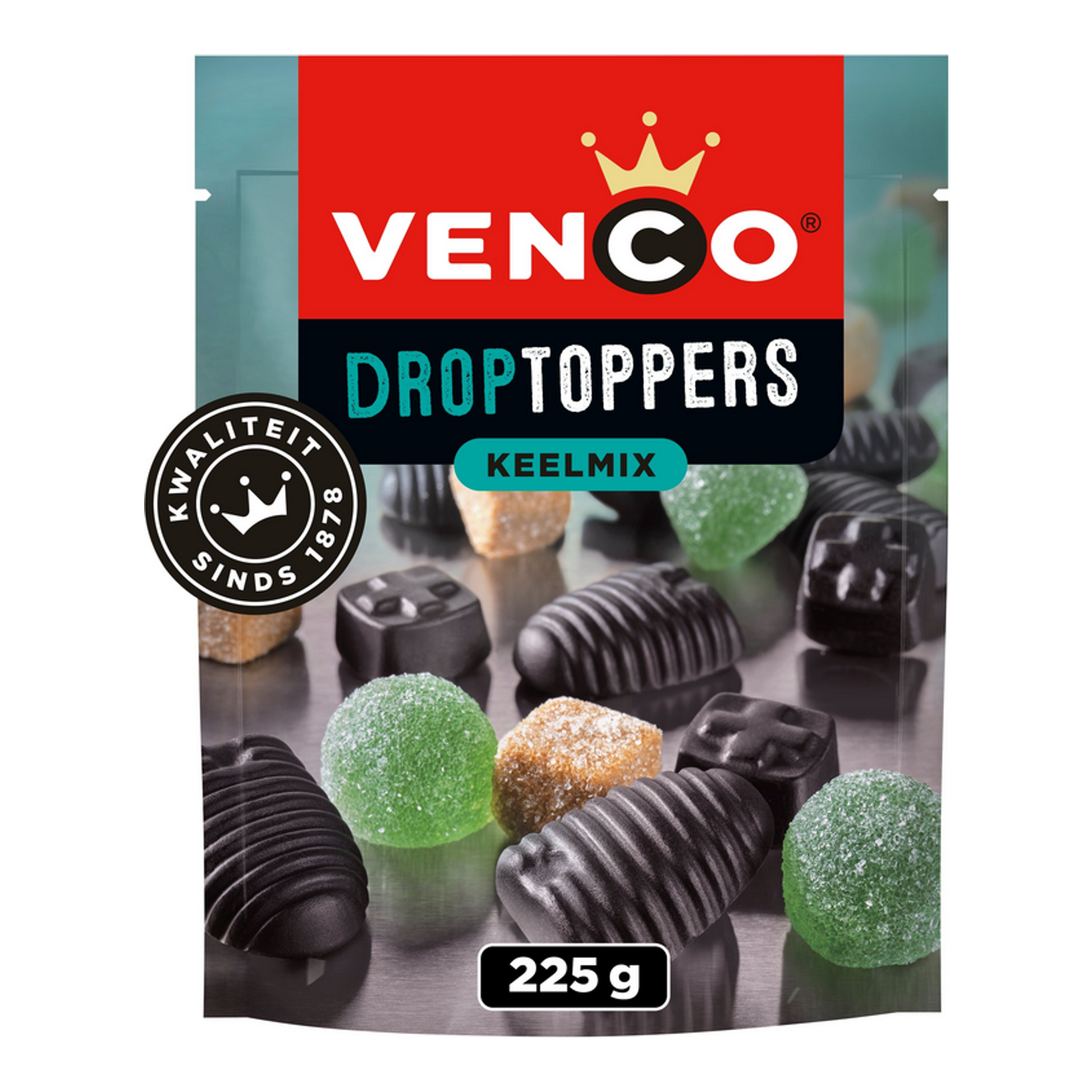 Venco Drop Toppers Halsmischung Beutel (10x 225g)