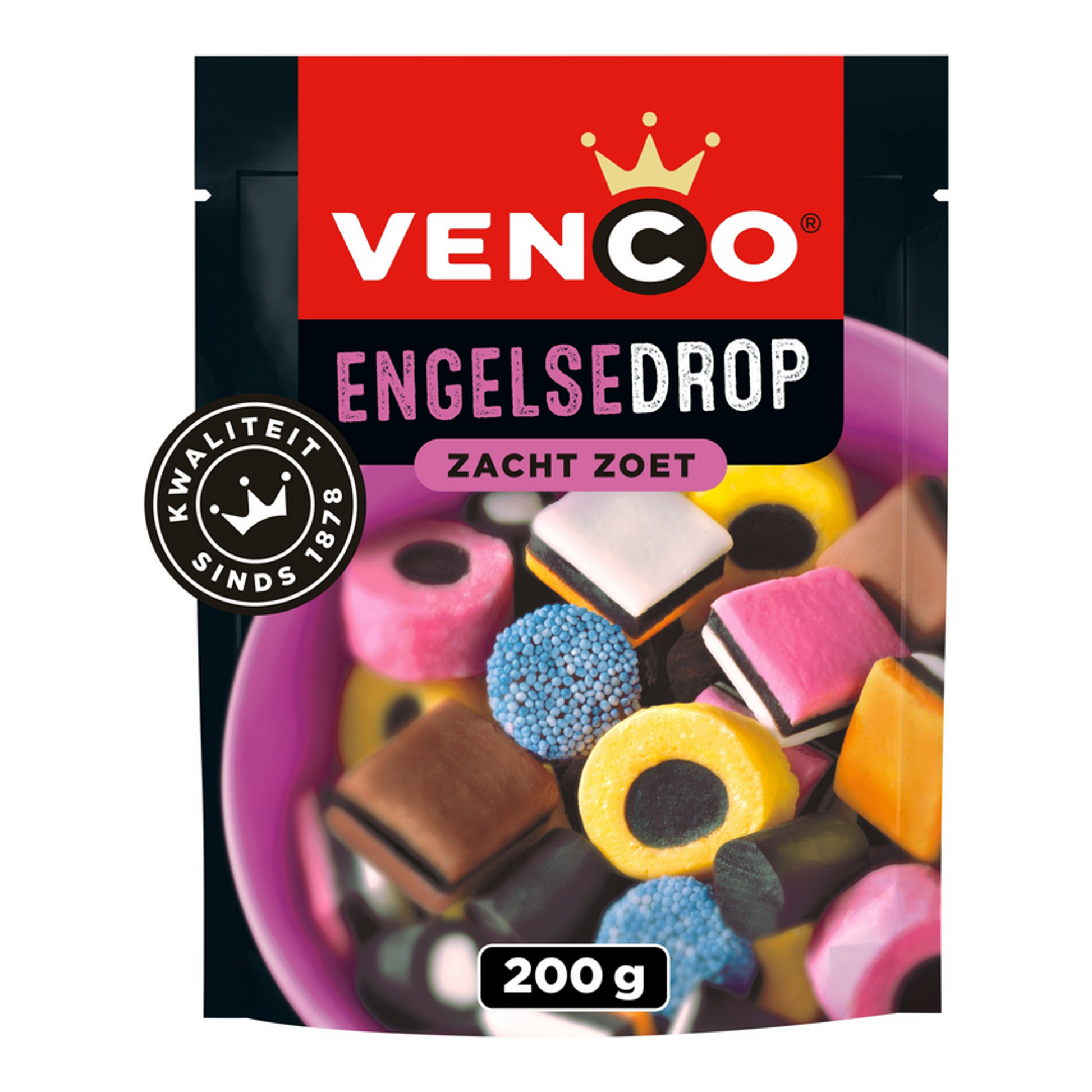 Venco Englisches Lakritz Beutel (10x 200g)