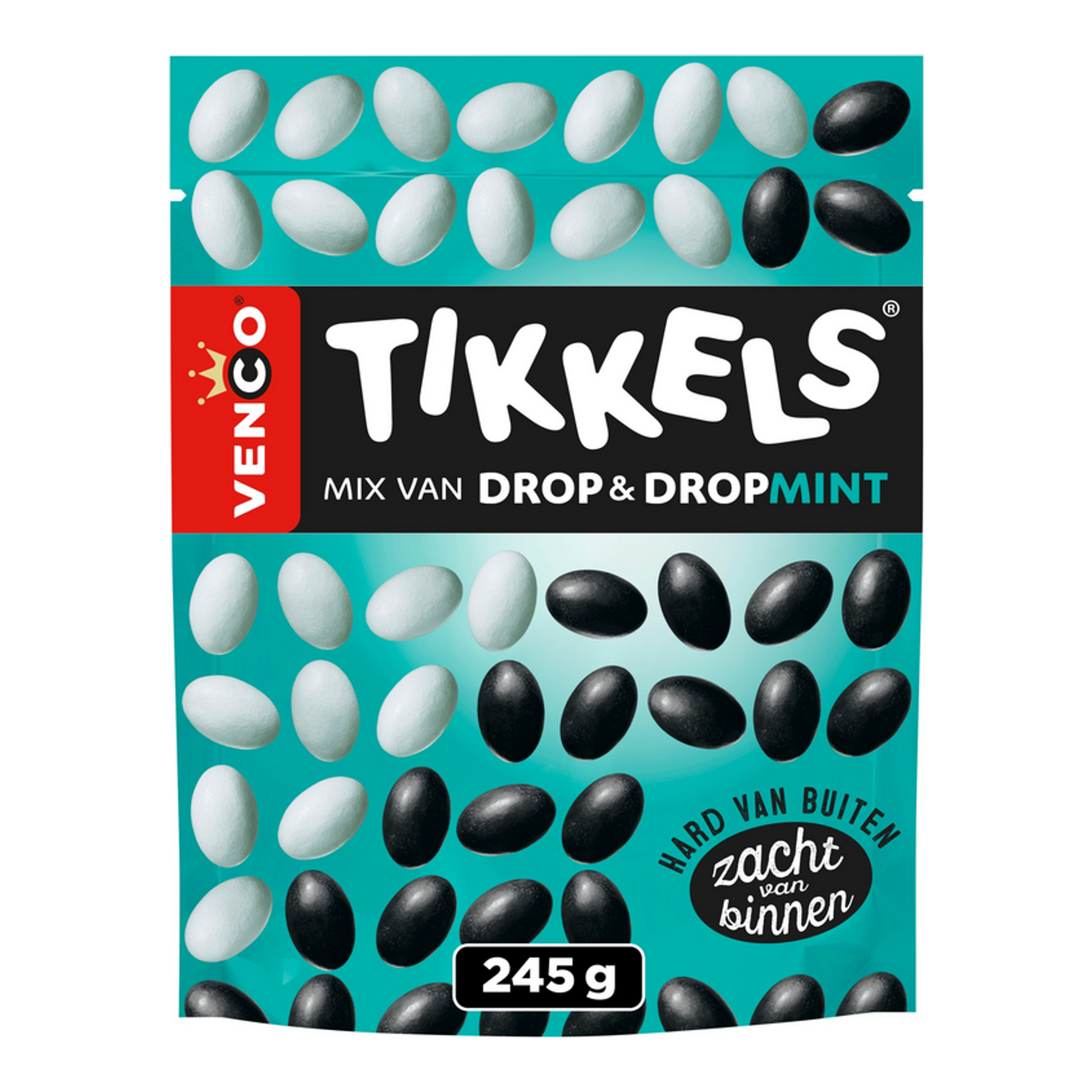 Venco Tikkels Lakritz-Minzbeutel (10x 245gr)