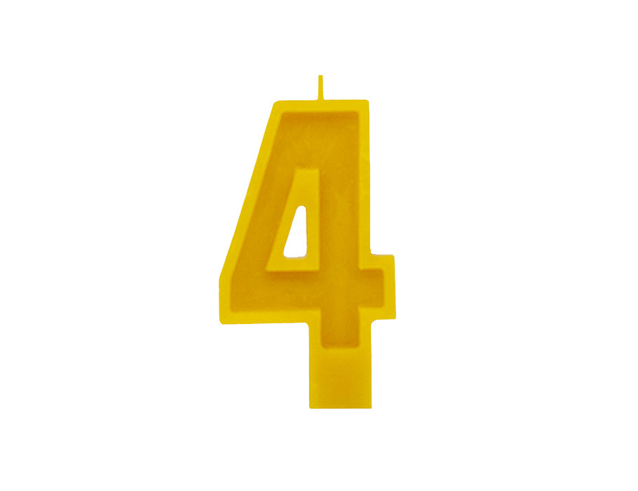 Kalina Geburtstag Kerze Nummer 4