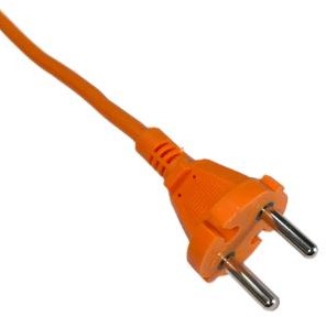 Verlängerungskabel PVC orange 2x1qmm 30m - 1167054