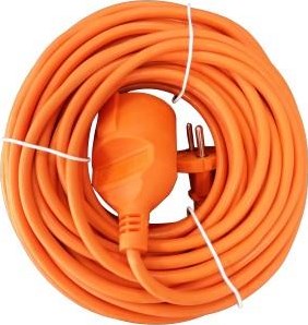 Verlängerungskabel PVC orange 2x1qmm 30m - 1167054