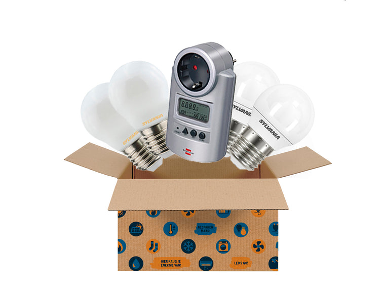 Energiesparkasten Energy Spar Box Medium Stroom Aufstand