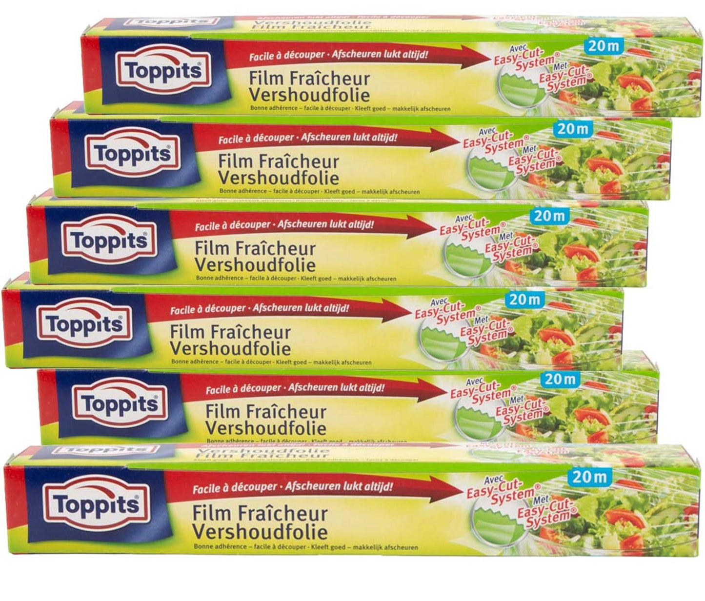 Melitta Toppits Frischhaltefolie 32cmx20m Packung 6 Rollen