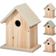 Pro Garten-Vogelhaus aus Holz, 16 x 11 x 20 cm