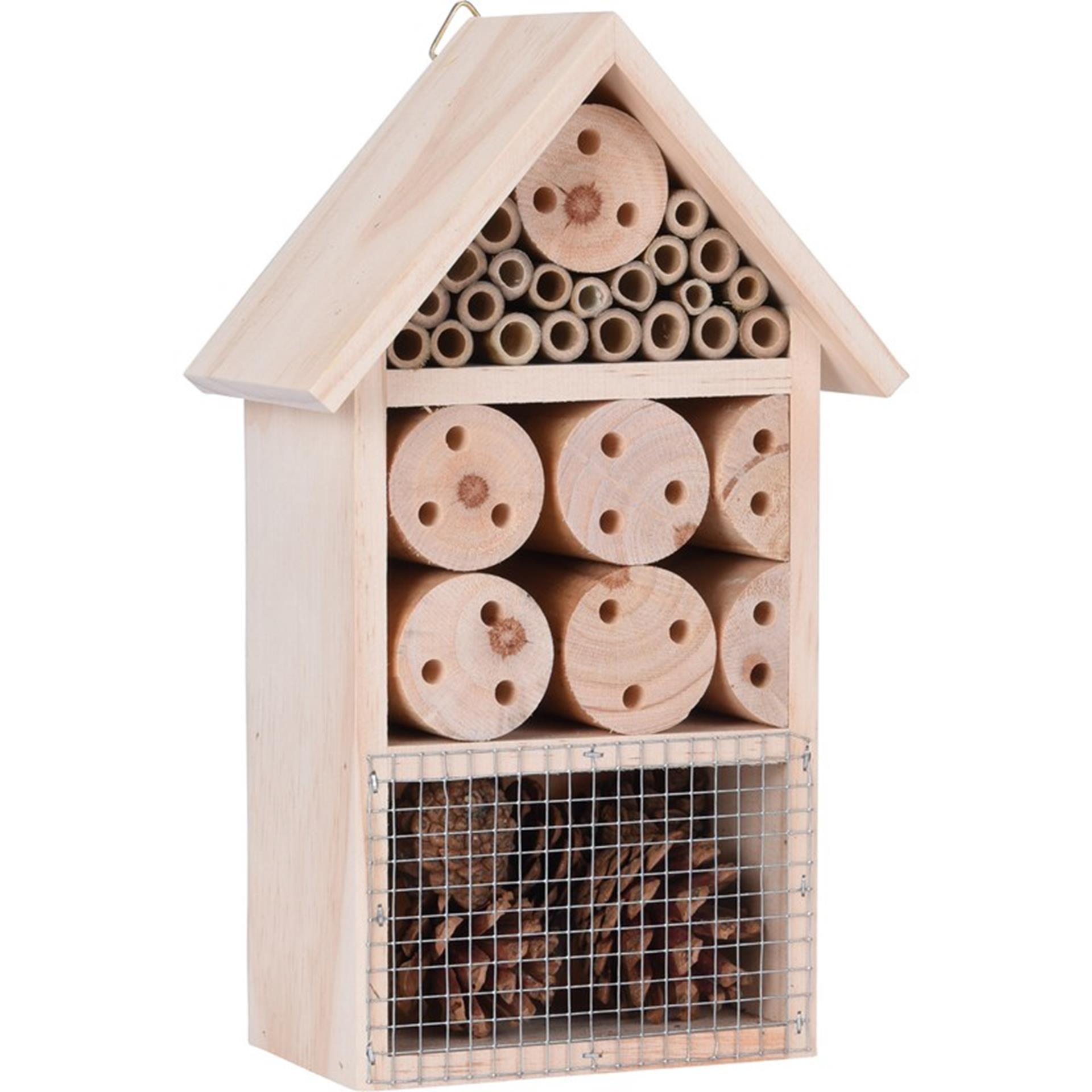 Basis Holzinsektenhotel 15x9x25 cm