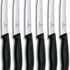 Victorinox Tafelmesser mit Wellenschliff, 6 Stück.
