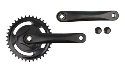 Vinty Cranket 38T Nexus Alu Black Plated Vinty