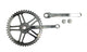 Kurbelgarnitur mit Zapfen 46T 170 mm silber