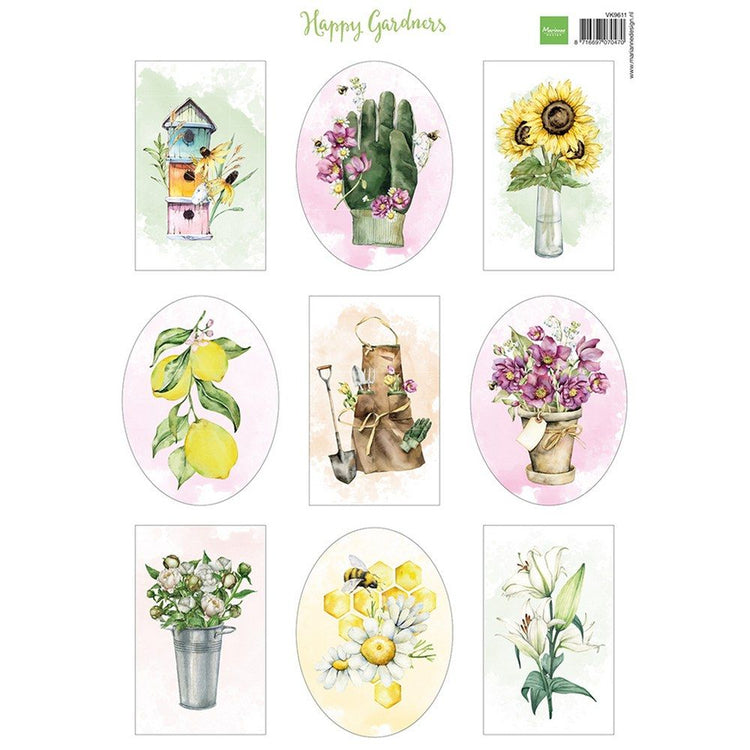 Marianne Design • Schnittbogen für glückliche Gärtner