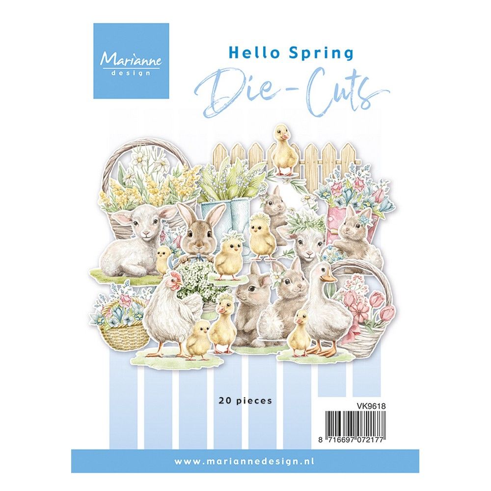 Marianne Design • Stanzformen „Hallo Frühling“.