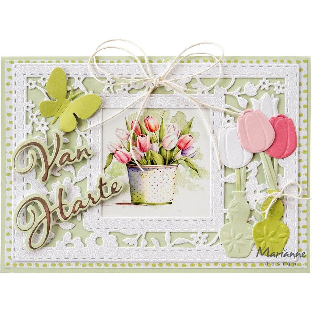 Marianne Design • Ausschneidebogen „Hallo Frühlings-Minis“.