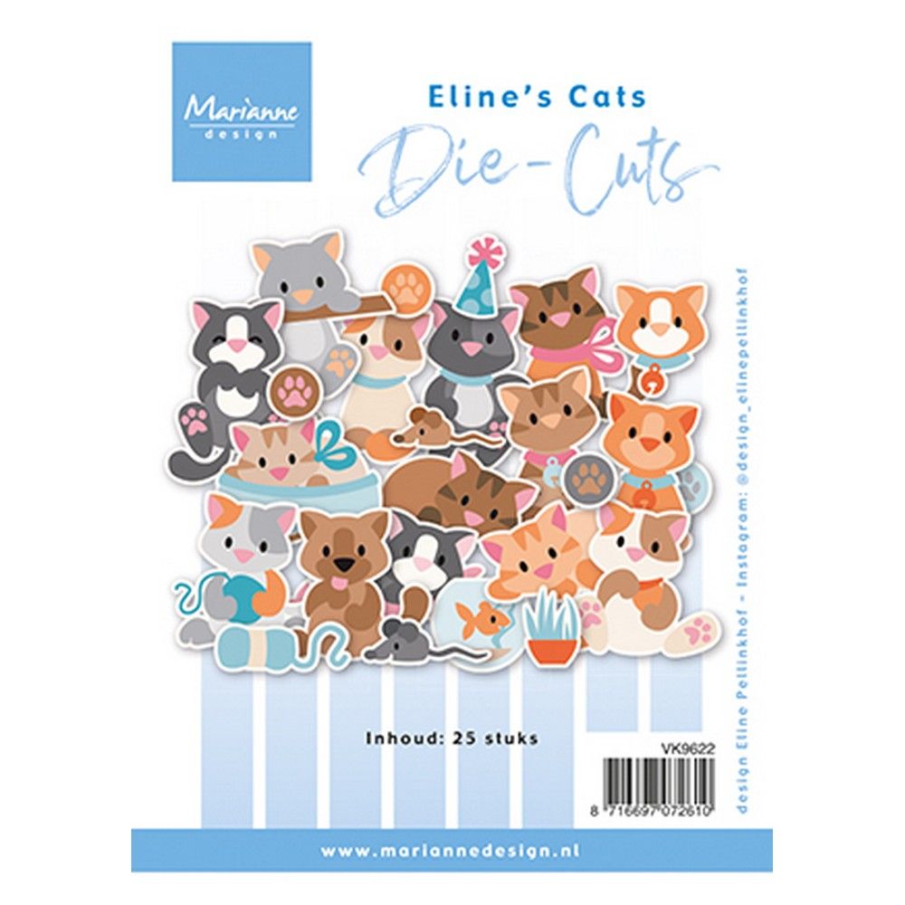 Marianne Design • stanzt Elines Katzen