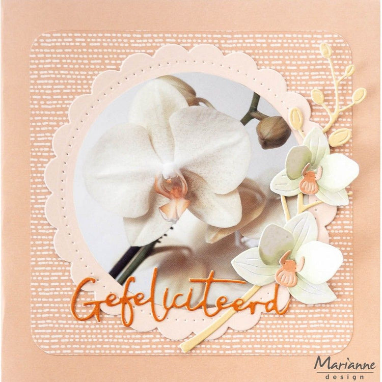 Marianne Design • Schnittbogen Kondolenzorchidee