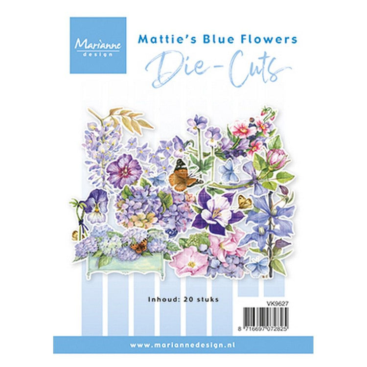 Marianne Design • stanzt Matties blaue Blumen