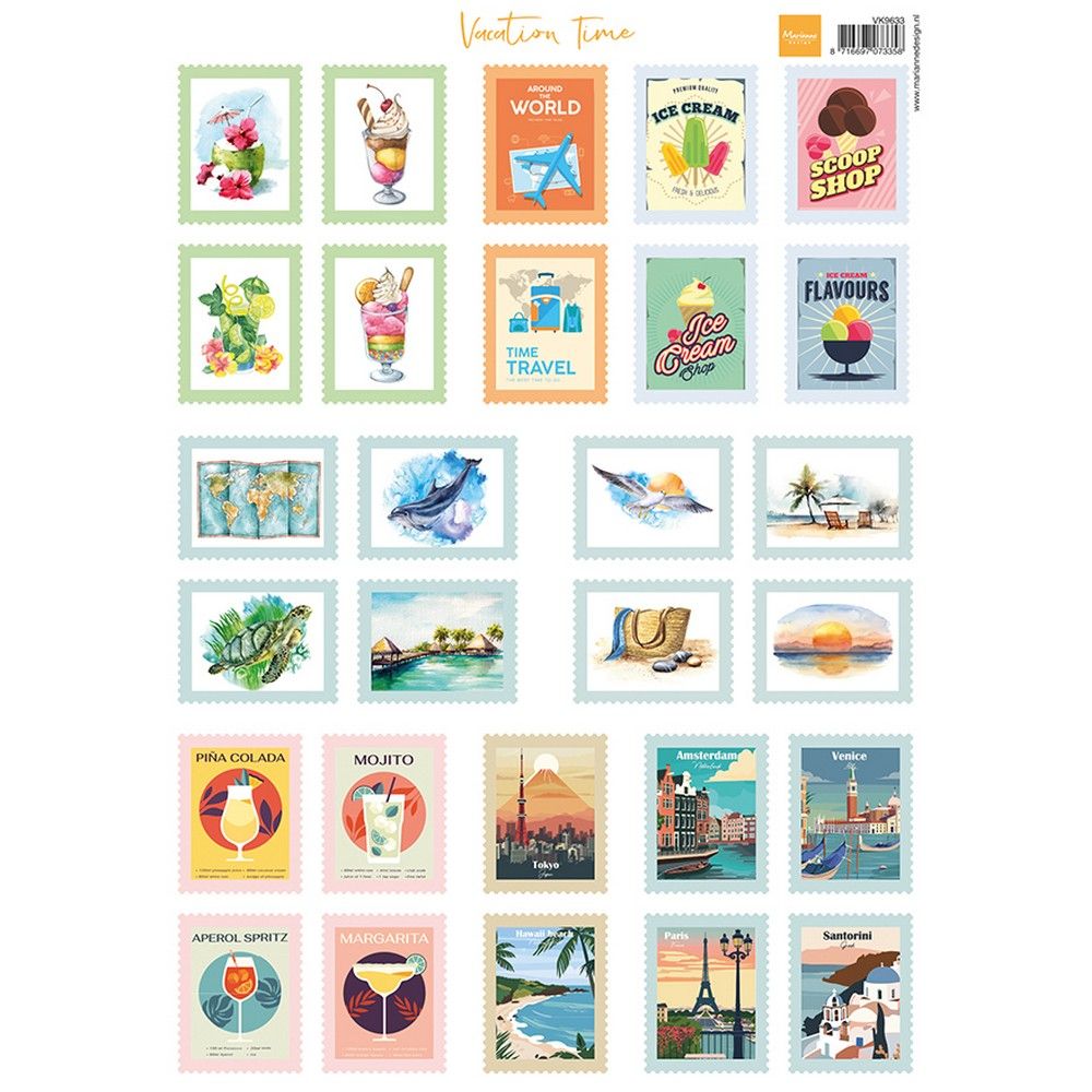 Marianne Design • Einzelblatt-Urlaubsstempel