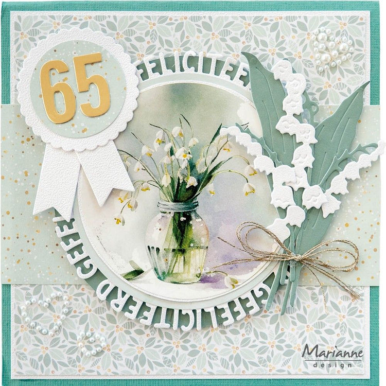 Marianne Design • Gestanzte Geburtstagssträuße aus Bogen