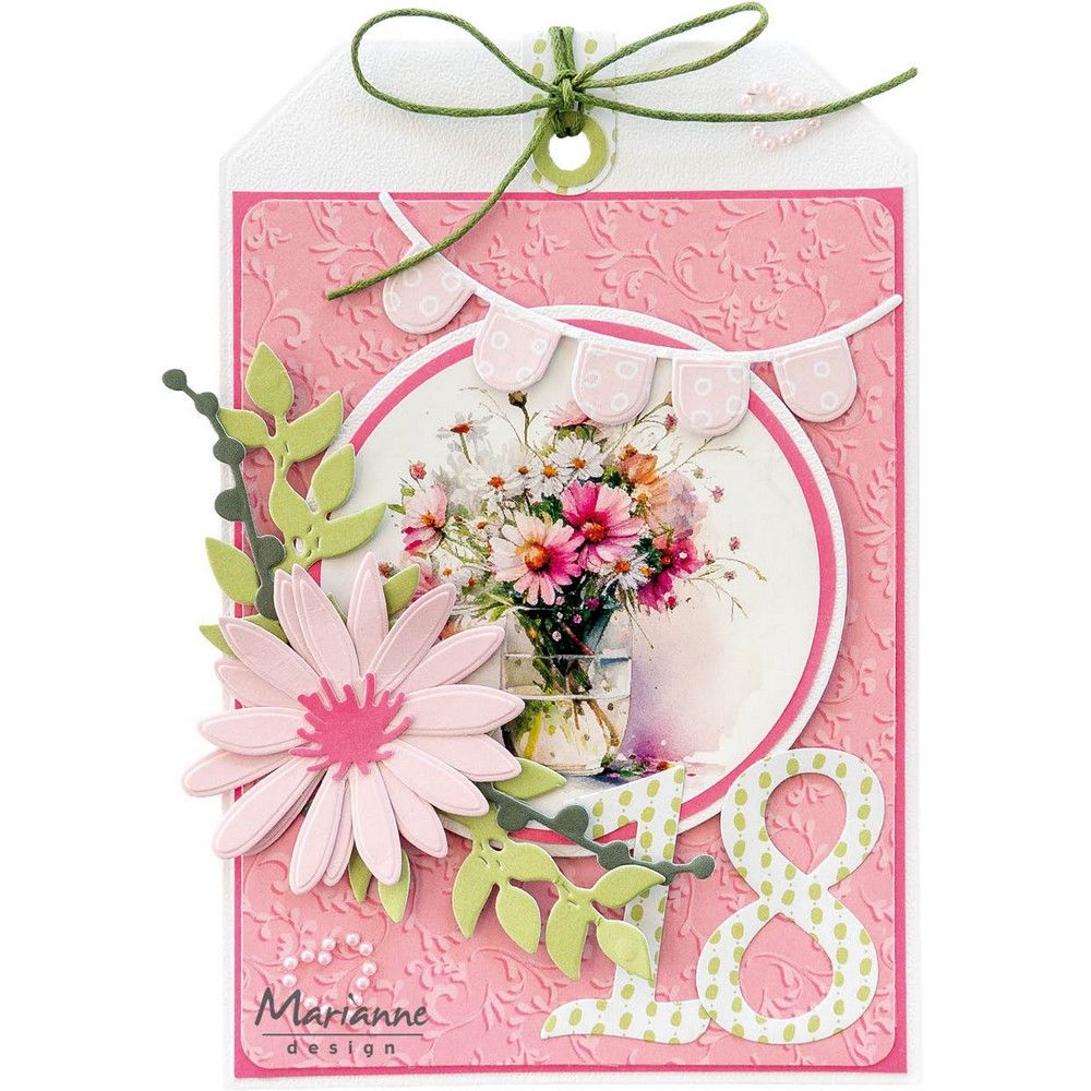 Marianne-Design • Süße Blumensträuße aus gestanztem Bogen