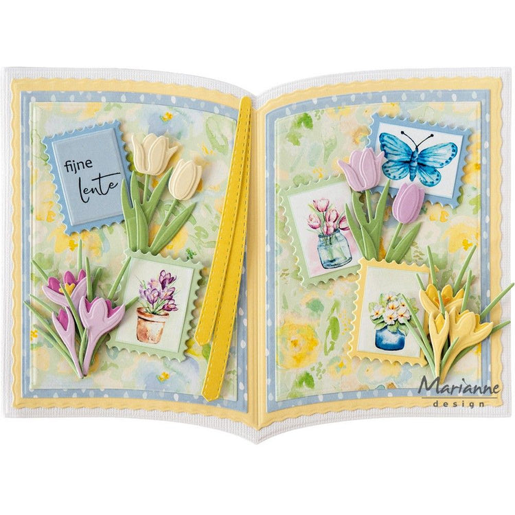 Marianne Design • Ausschneidebögen Stempel Frühling