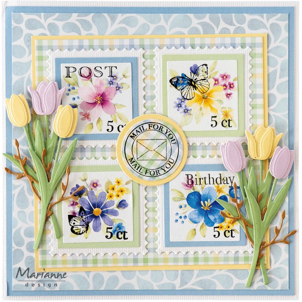 Marianne Design • Ausschneidebögen Stempel Blumen