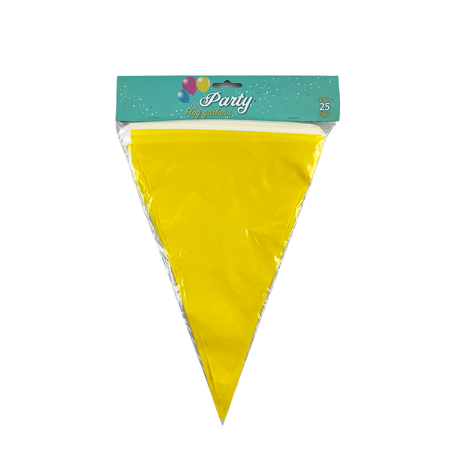 Fahnenleine gelb 600cm