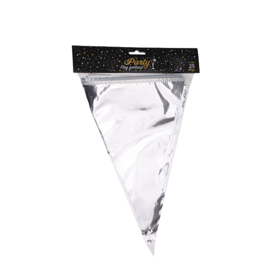 Fahnenleine silber 600cm