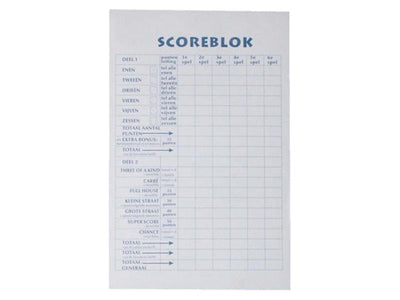 Haza Punkteblock 9,4 x 14,5 cm, 250 Blatt, Packung mit 5 Stück