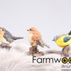 Farmwood Tiere Gartenstatue Vogel 8,5x5x10 cm