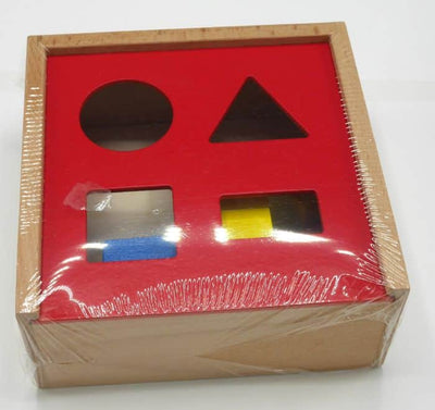 Bongers Toy Playwood Holzformsortierer rot