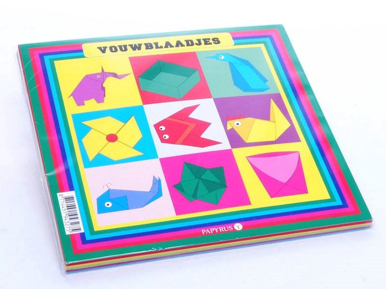 Faltblätter verschiedener Marken 16x16cm (90 Blatt)