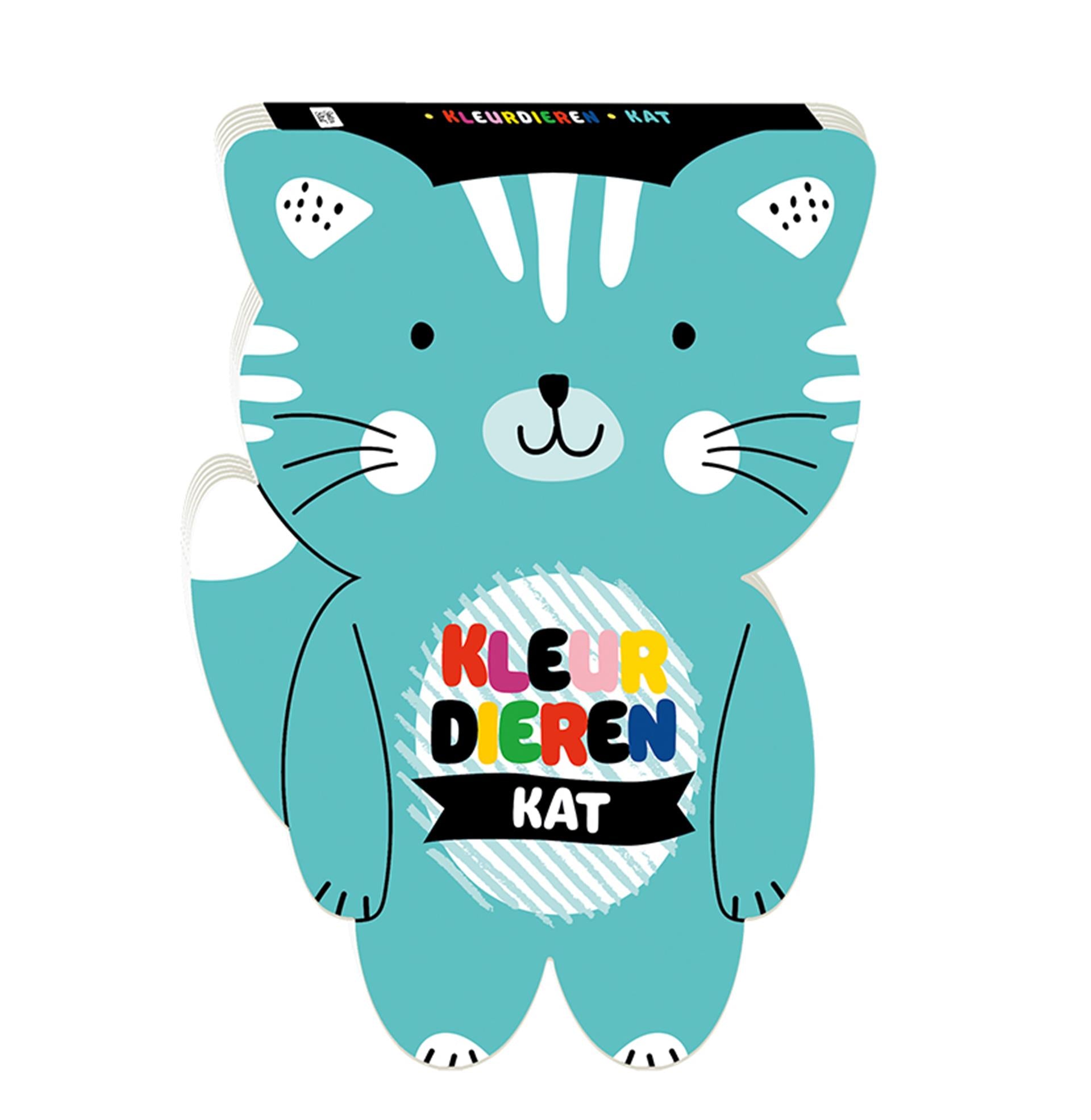 Bilderbücher zum Ausmalen von Tieren - Katze