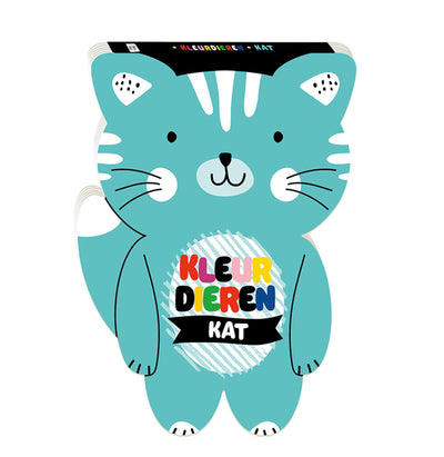 Bilderbücher zum Ausmalen von Tieren - Katze