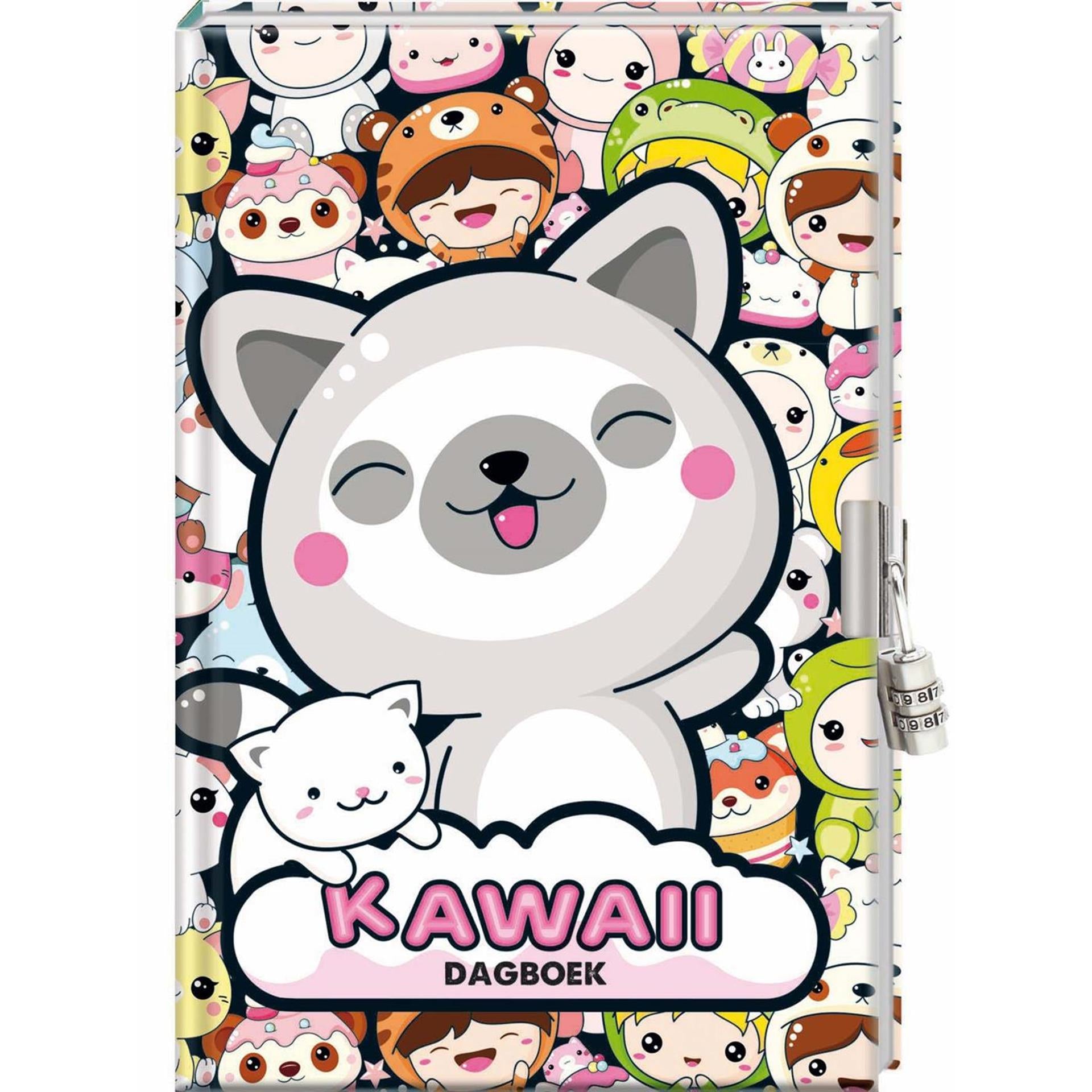 Bilderbuch-Tagebuch mit Schloss – Kawaii