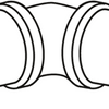 Cornat Presskupplung Knie 20x20 10 Stück ms-a2 – vrptp500120n