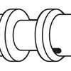 Cornat Presskupplung 20x20mm 10 Stück ms-a2 - vrptp500655n