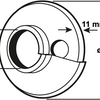 Cornat VRS-Rosette 20 mm Kunststoff 2 Stück mit - VRS661211