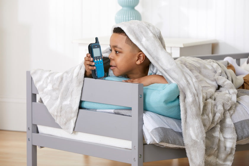 Vtech Walkie Talkie Kiditalkie 27,9 cm blau gelb 2 Stück