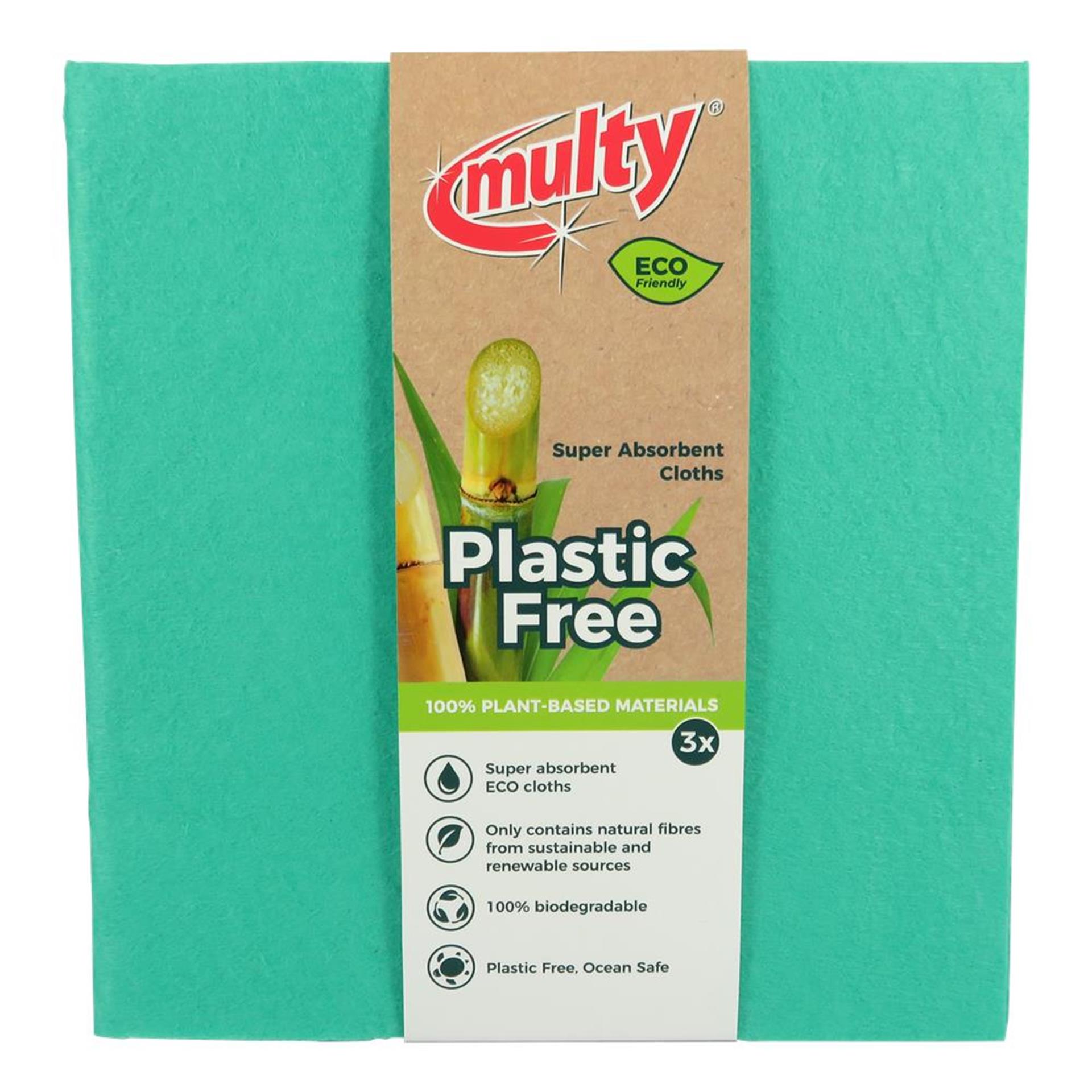 Multy Viskose -Tücher Eco 3 Stücke