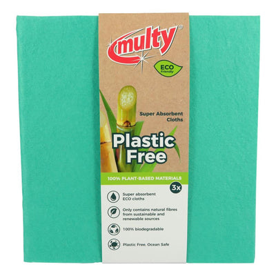 Multy Viskose -Tücher Eco 3 Stücke