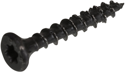 Blackline Spanplattenschraube HCP Schwarz PK Torx Tx20 + Schneidspitze 4,0x30 | 20 Stück - 6901.20.14030