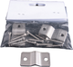 Waelbers Drahtplattenklemme 6,0 mm Edelstahl 304 – 100 Stück – 460326.13