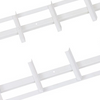 Waelbers Zaun-Rollladenlamellen 165 cm Edelstahl, weiß beschichtet - 1 Stück - 670435.99